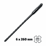 BROCA SDS PLUS (CUATRO PUNTAS)6X260