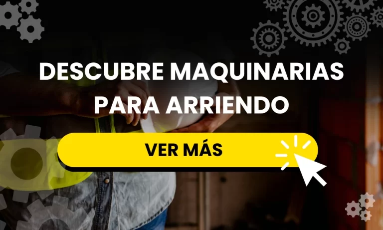Arriendo de maquinarias y herramientas de construcción